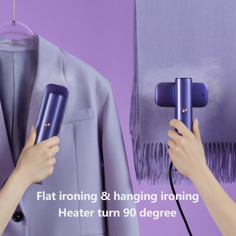 Nesugar G5 Steam 2-in-1 Professional Handheld Steamer for Clothes and Iron for Clothes, Just 1lbs Lightly, 10 Minutes of Continuous Steam 1200W Light Steam Iron for travel and home - Image 4
